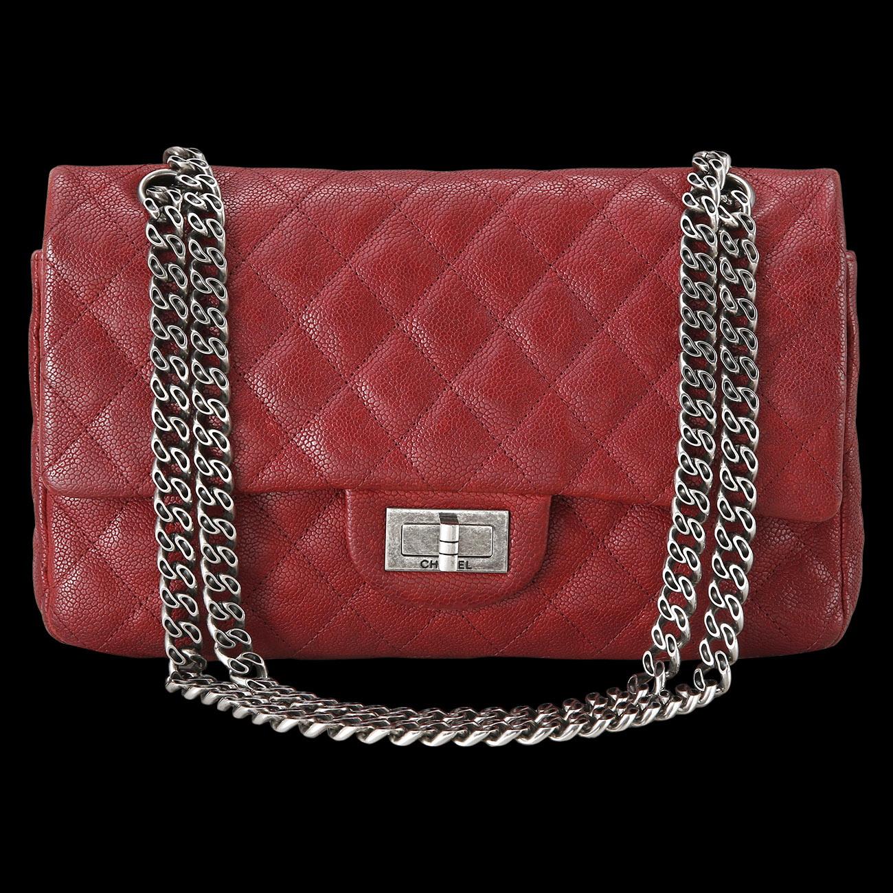 CHANEL(USED)샤넬 시즌 2.55 빈티지 플랩백
