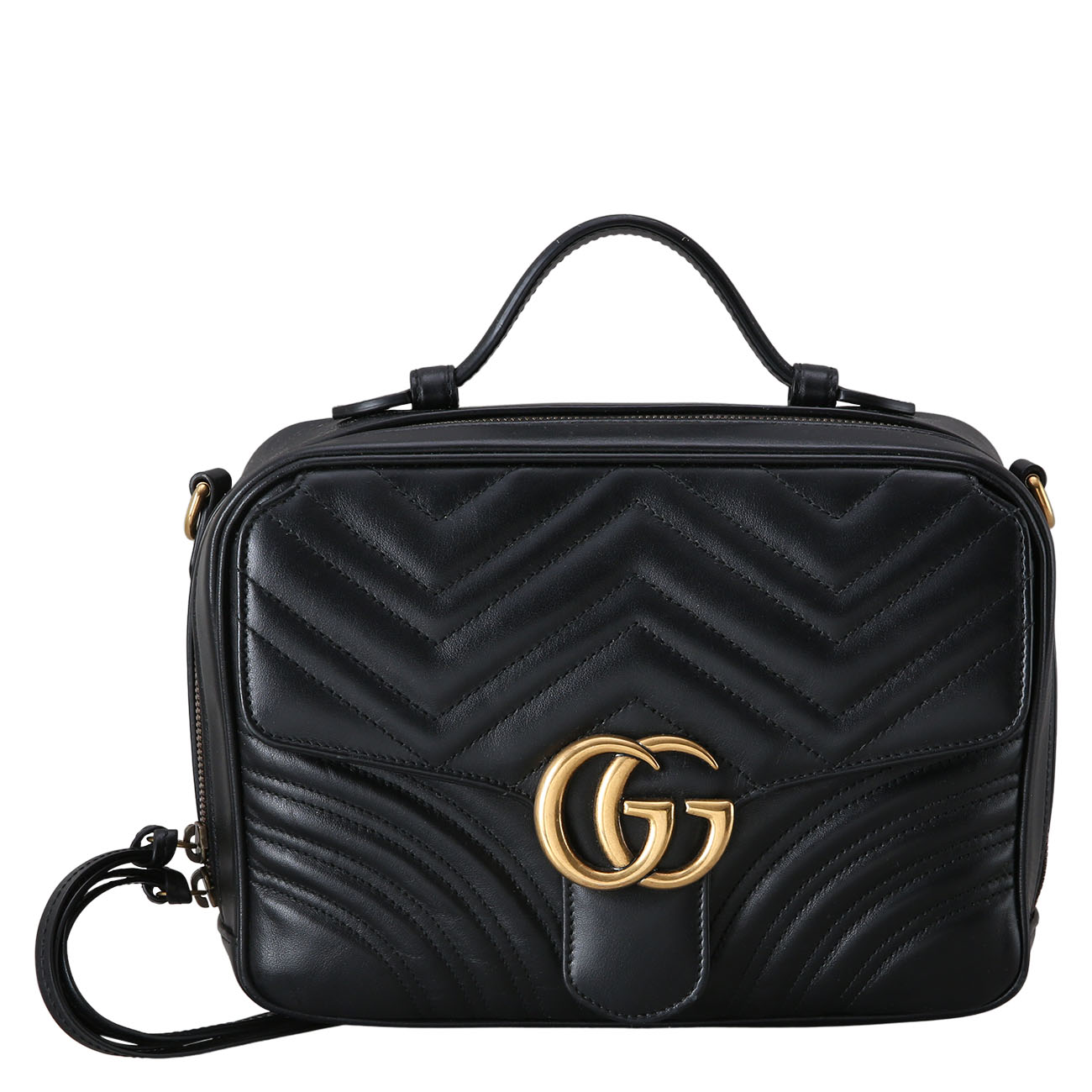 GUCCI(USED)구찌 498100 GG마몽 마틀라세 토트겸 숄더백