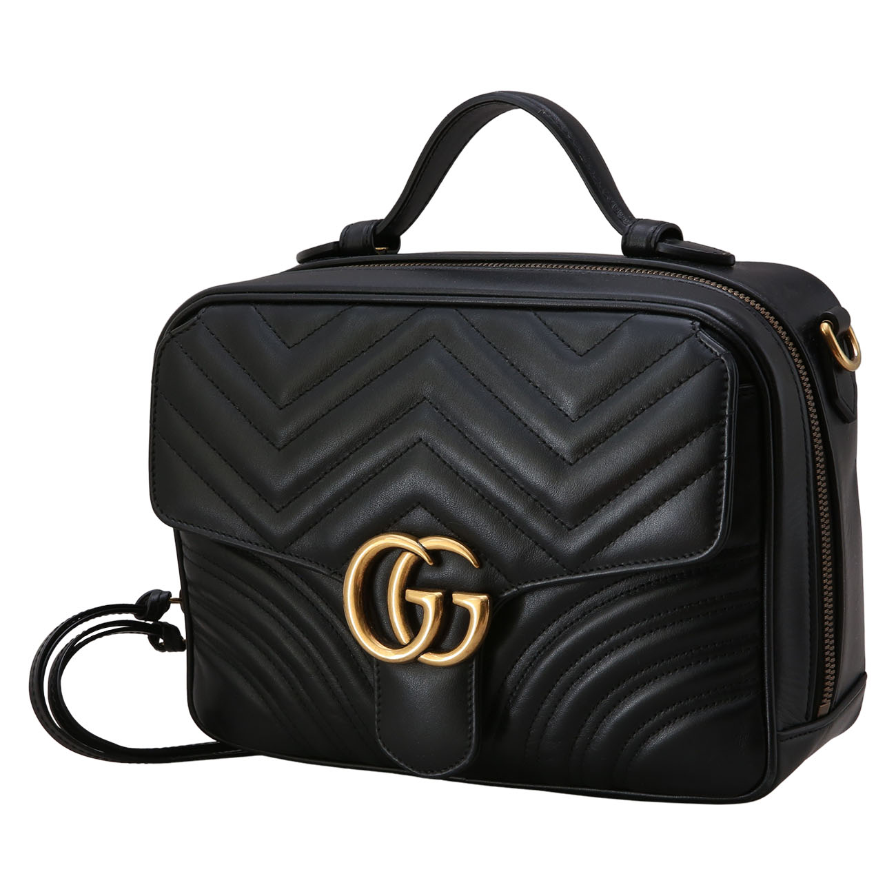 GUCCI(USED)구찌 498100 GG마몽 마틀라세 토트겸 숄더백