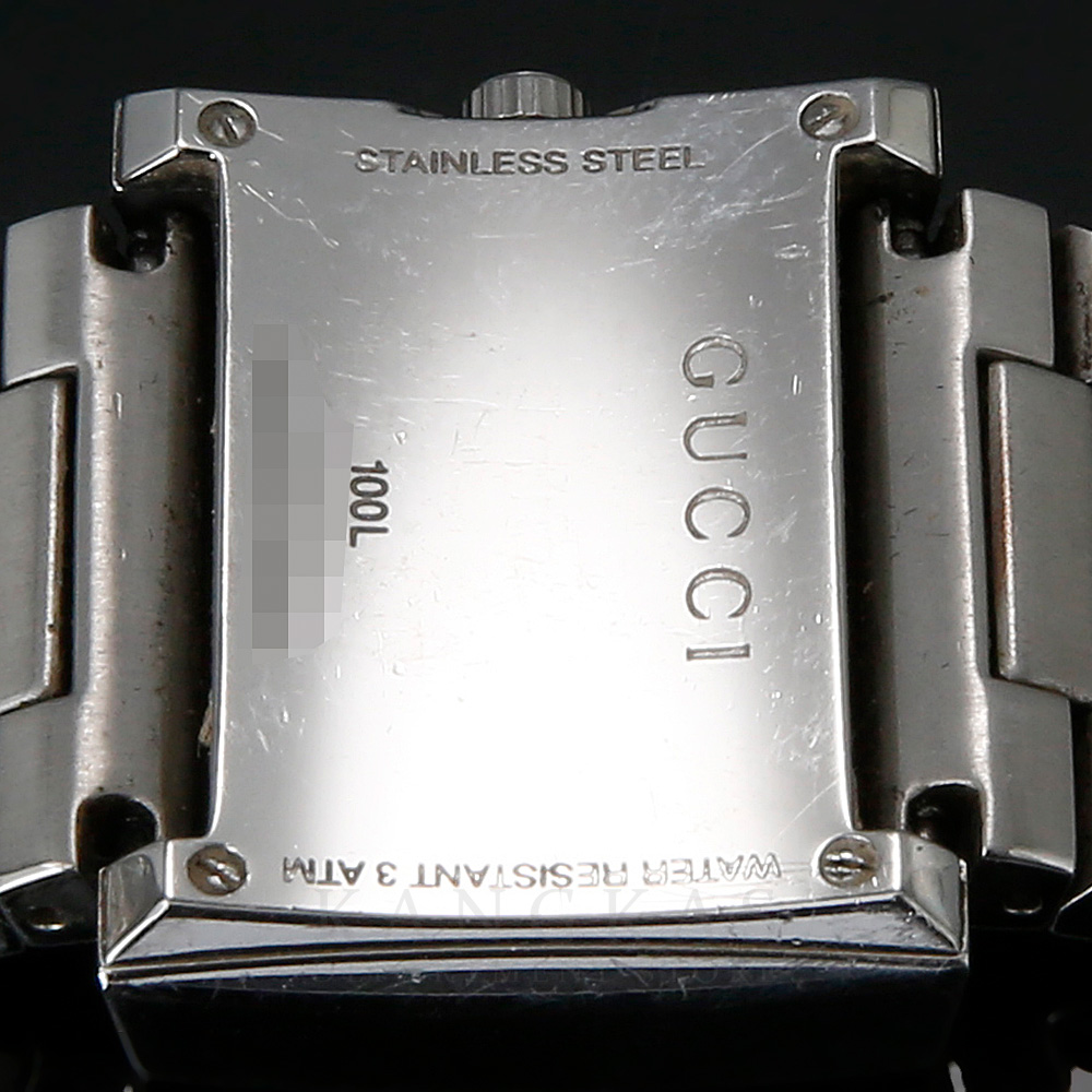 GUCCI(USED)구찌 G로고 스퀘어 스틸 워치 @@@@@