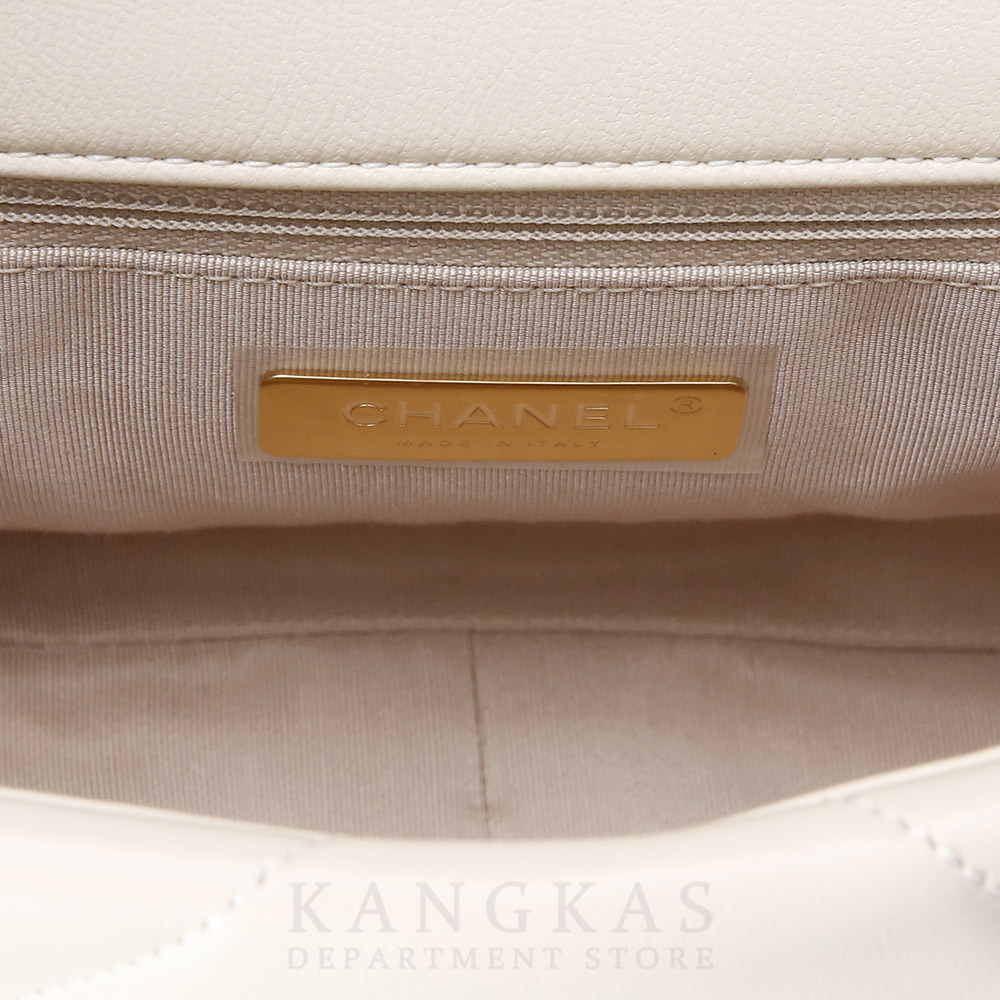 CHANEL(USED)샤넬 19백 미디움 베이지