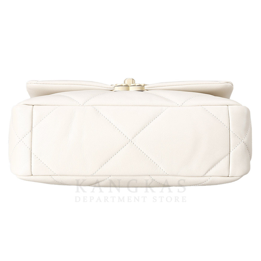 CHANEL(USED)샤넬 19백 미디움 베이지