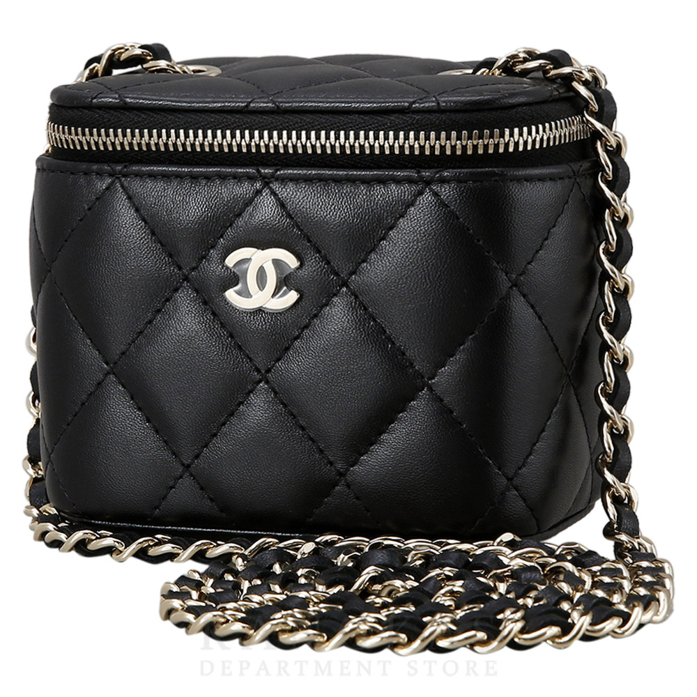 CHANEL(NEW)샤넬 베니티 미니 체인 크로스백 블랙 (새제품) NEW PRODUCT