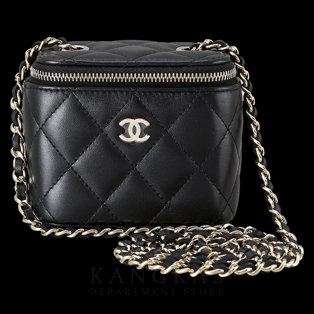 CHANEL(NEW)샤넬 베니티 미니 체인 크로스백 블랙 (새제품) NEW PRODUCT