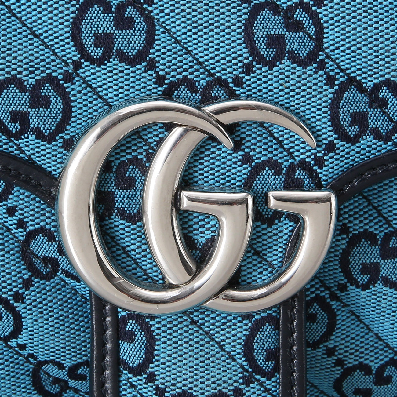 GUCCI(USED)구찌 443497 GG마몽 캔버스 체인 백