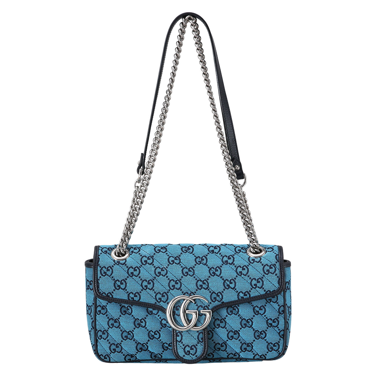 GUCCI(USED)구찌 443497 GG마몽 캔버스 체인 백