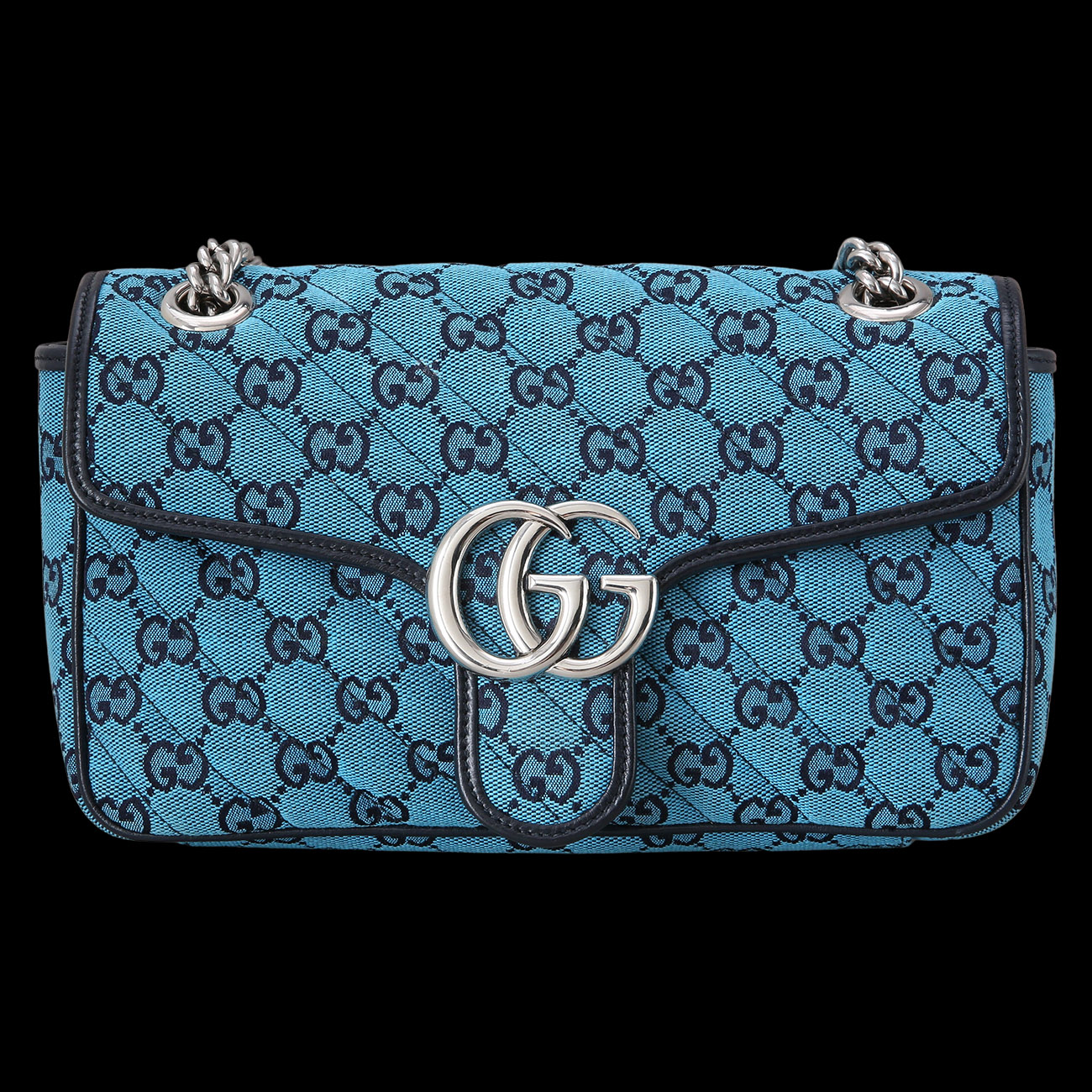 GUCCI(USED)구찌 443497 GG마몽 캔버스 체인 백