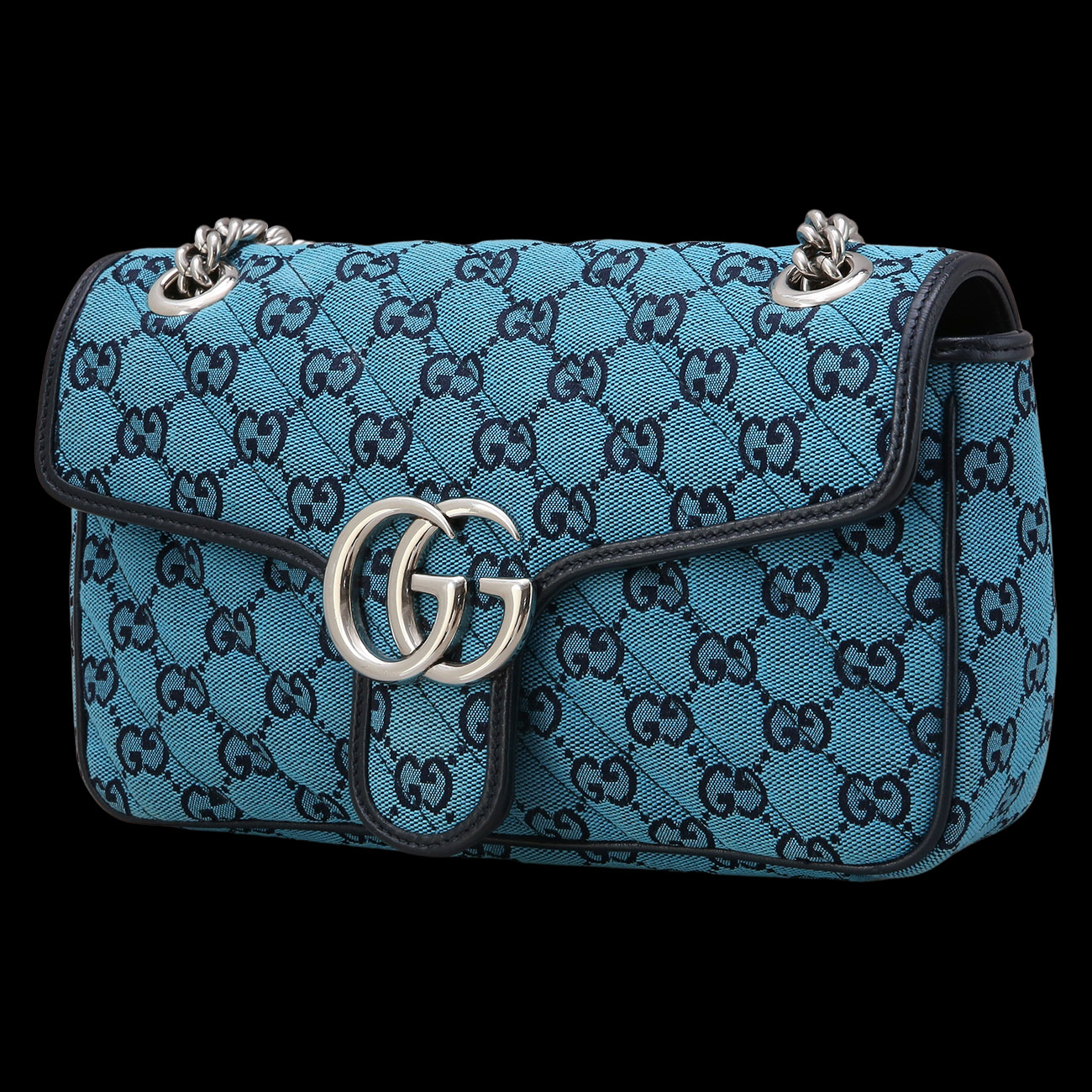 GUCCI(USED)구찌 443497 GG마몽 캔버스 체인 백