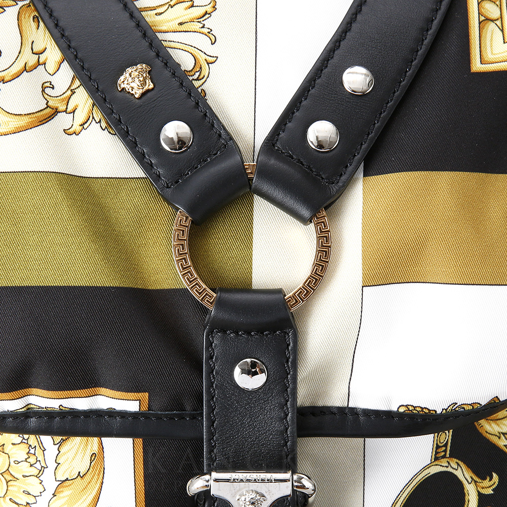 VERSACE(USED)베르사체 파이톤 프린팅 백팩