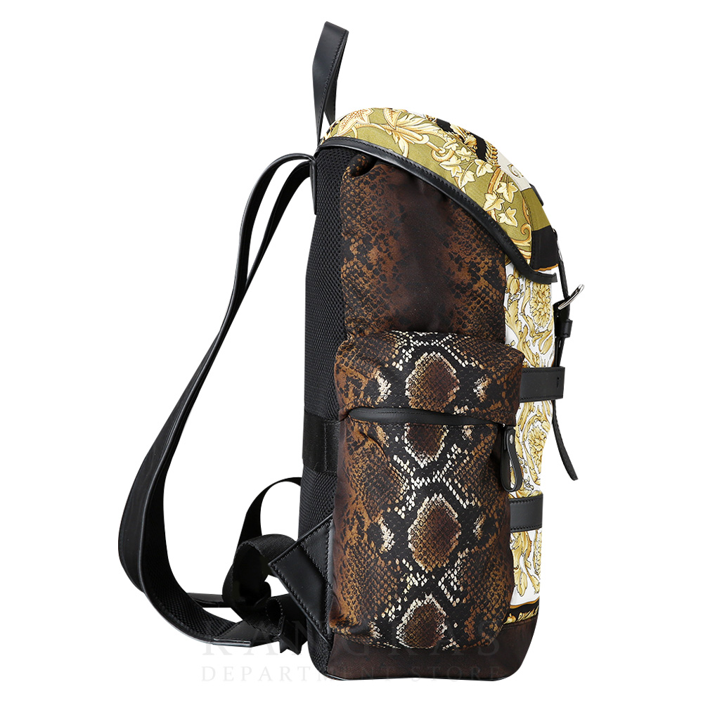 VERSACE(USED)베르사체 파이톤 프린팅 백팩