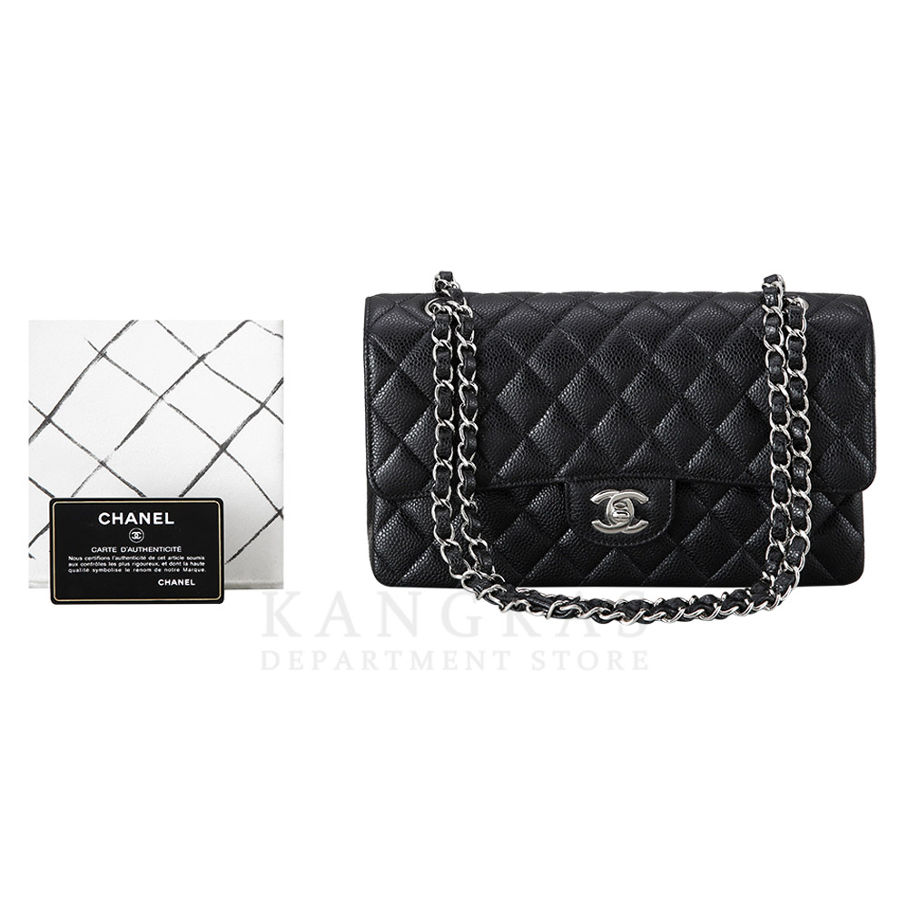 CHANEL(USED)샤넬 캐비어 클래식 미듐 플랩백