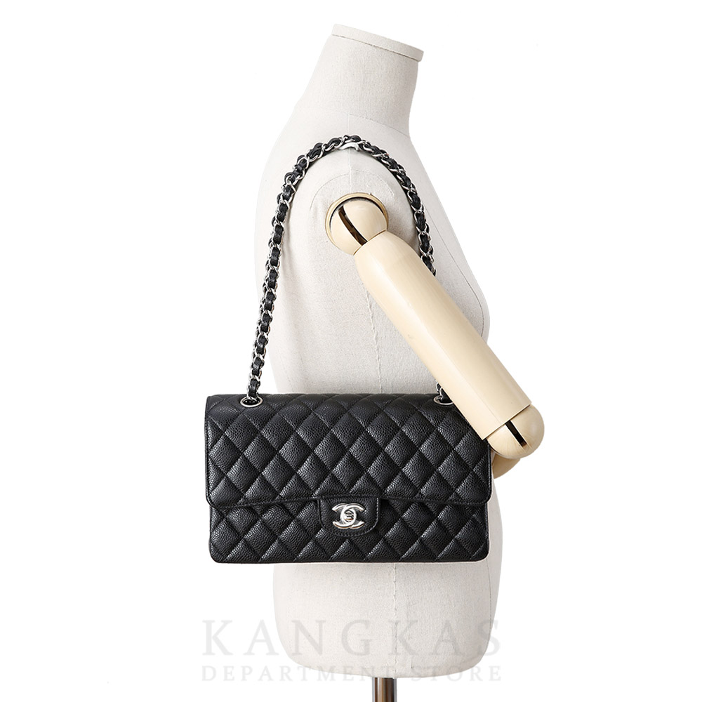 CHANEL(USED)샤넬 캐비어 클래식 미듐 플랩백