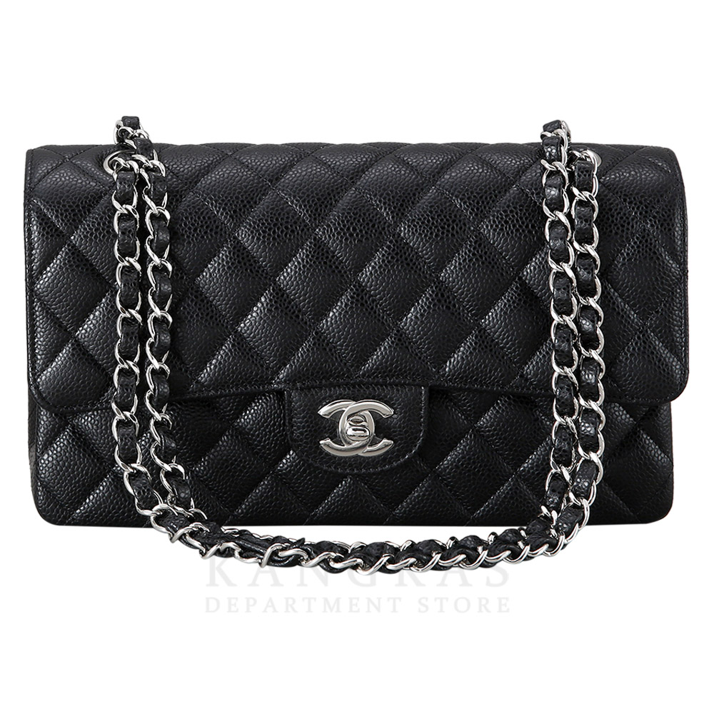 CHANEL(USED)샤넬 캐비어 클래식 미듐 플랩백