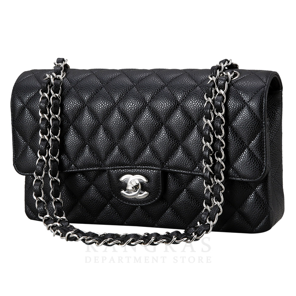 CHANEL(USED)샤넬 캐비어 클래식 미듐 플랩백