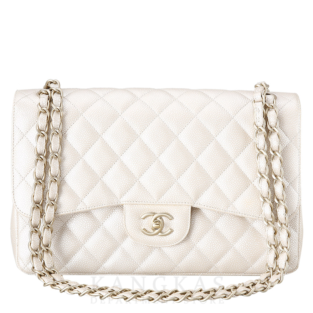 CHANEL(USED)샤넬 시즌 컬러 클래식 라지 플랩백