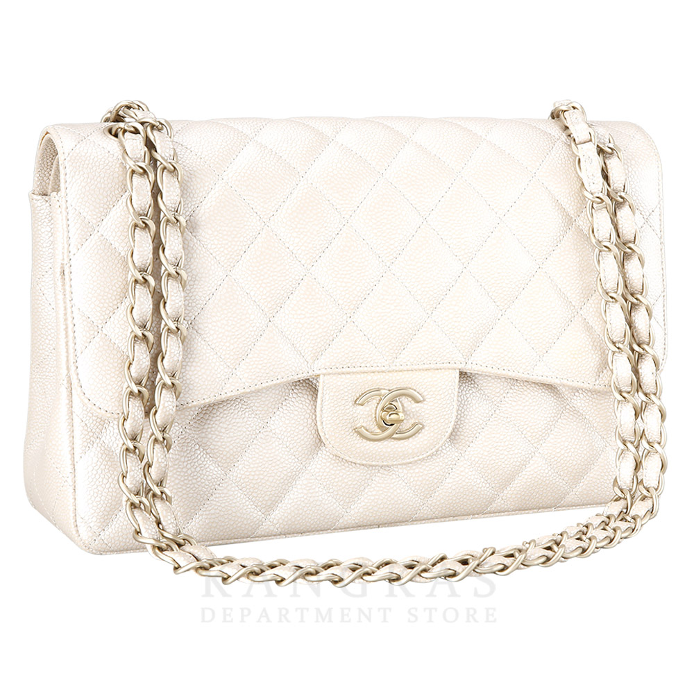 CHANEL(USED)샤넬 시즌 컬러 클래식 라지 플랩백