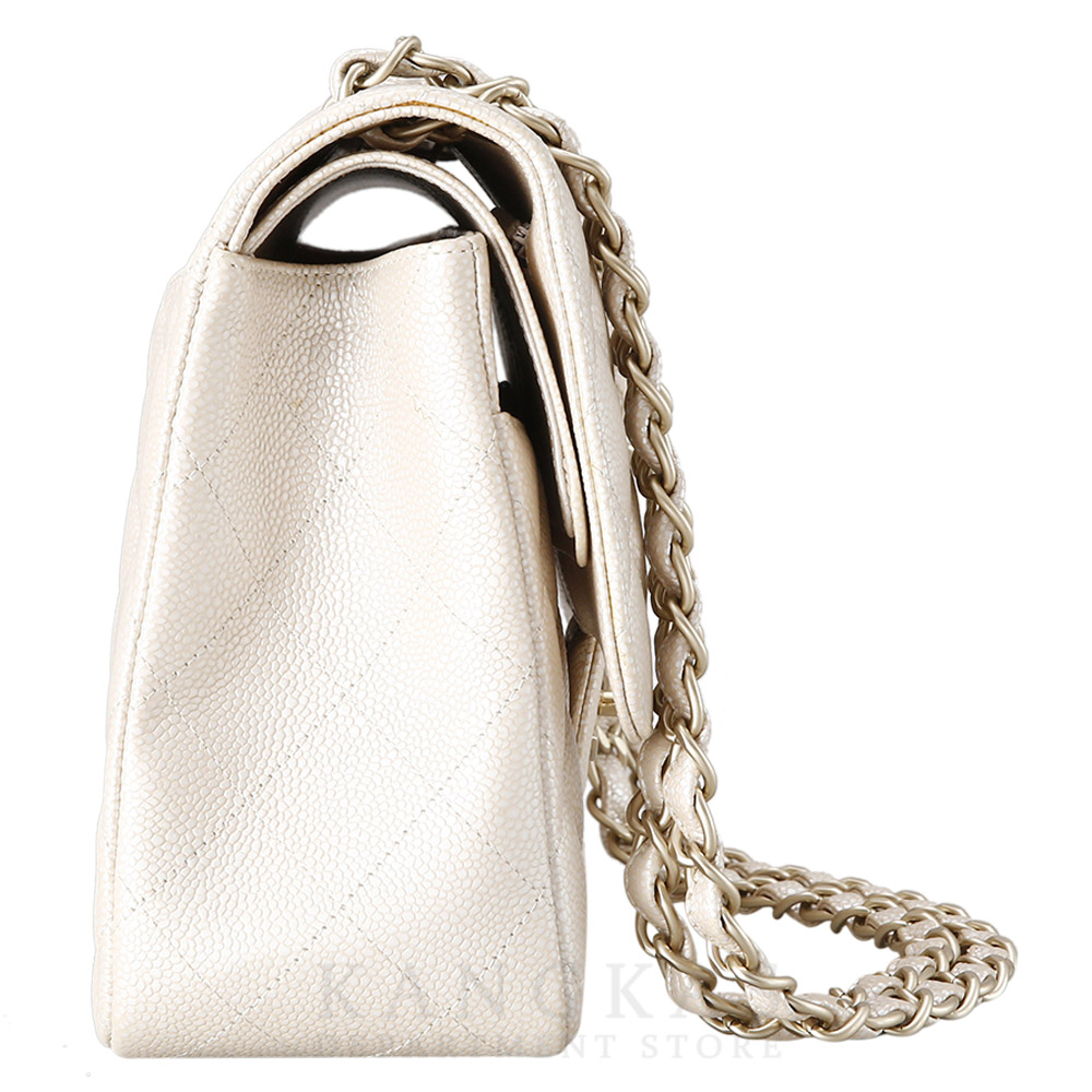 CHANEL(USED)샤넬 시즌 컬러 클래식 라지 플랩백