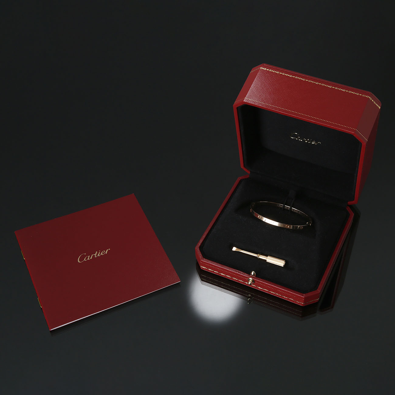 CARTIER(USED)까르띠에 러브 SM 브레이슬릿 #16
