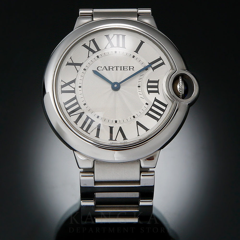 CARTIER(USED)까르띠에 발롱블루 36 스틸 쿼츠
