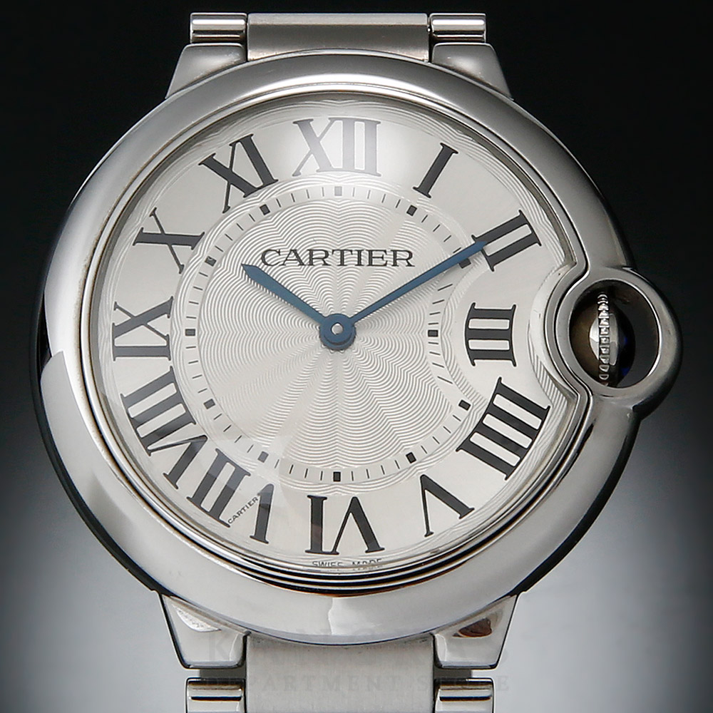 CARTIER(USED)까르띠에 발롱블루 36 스틸 쿼츠