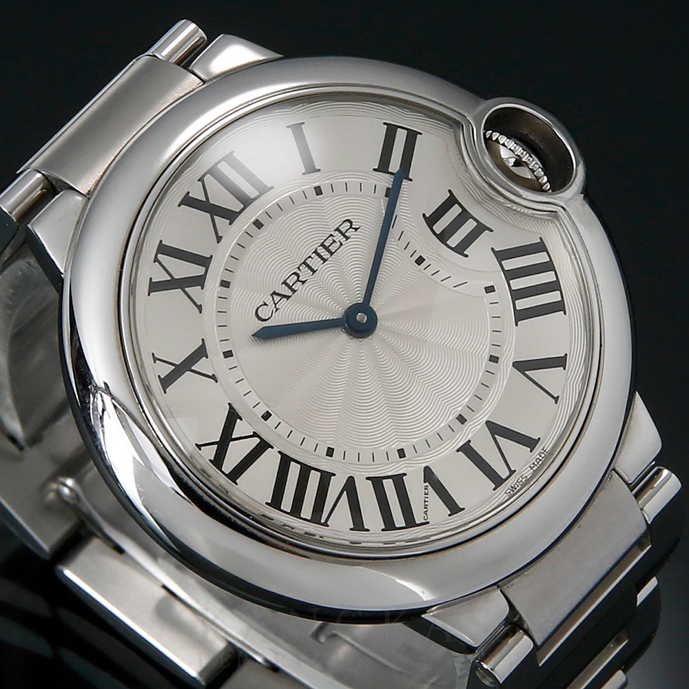 CARTIER(USED)까르띠에 발롱블루 36 스틸 쿼츠