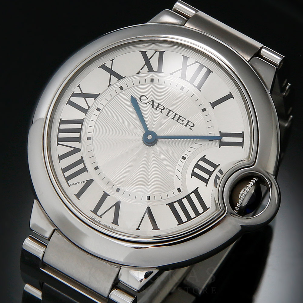 CARTIER(USED)까르띠에 발롱블루 36 스틸 쿼츠