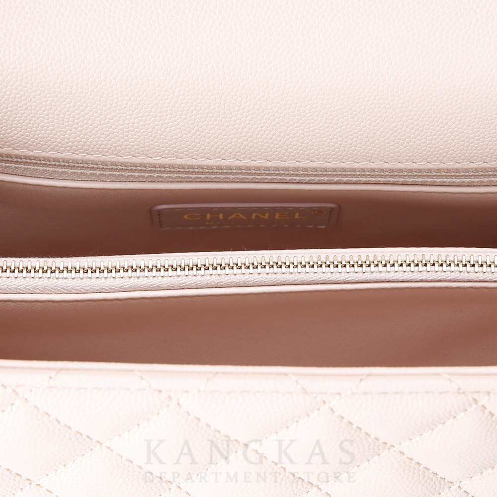 CHANEL(USED)샤넬 캐비어 코코핸들 미듐