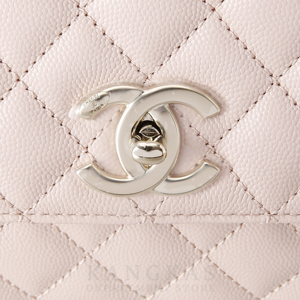 CHANEL(USED)샤넬 캐비어 코코핸들 미듐