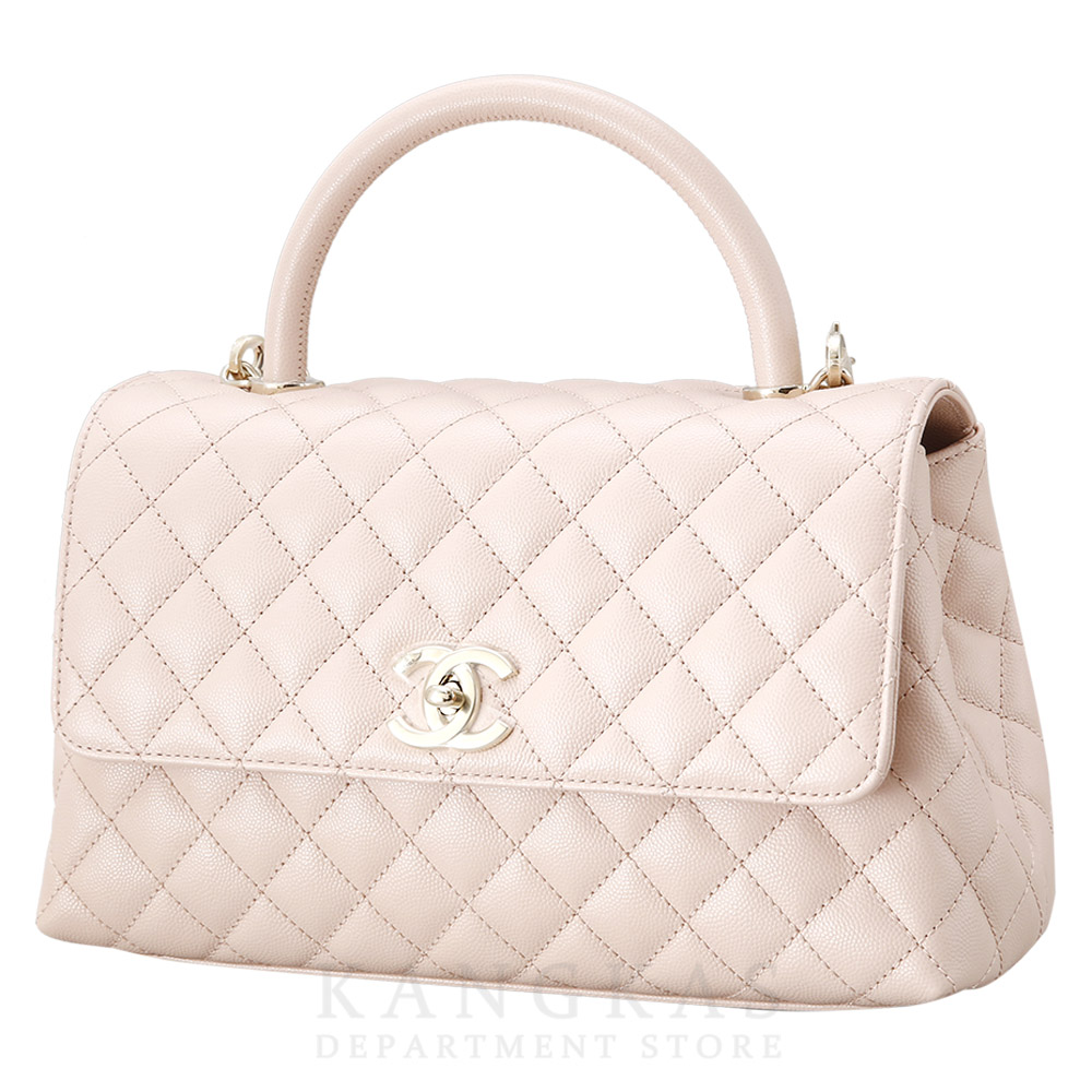 CHANEL(USED)샤넬 캐비어 코코핸들 미듐