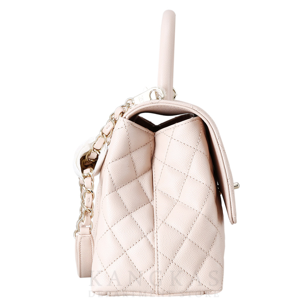 CHANEL(USED)샤넬 캐비어 코코핸들 미듐