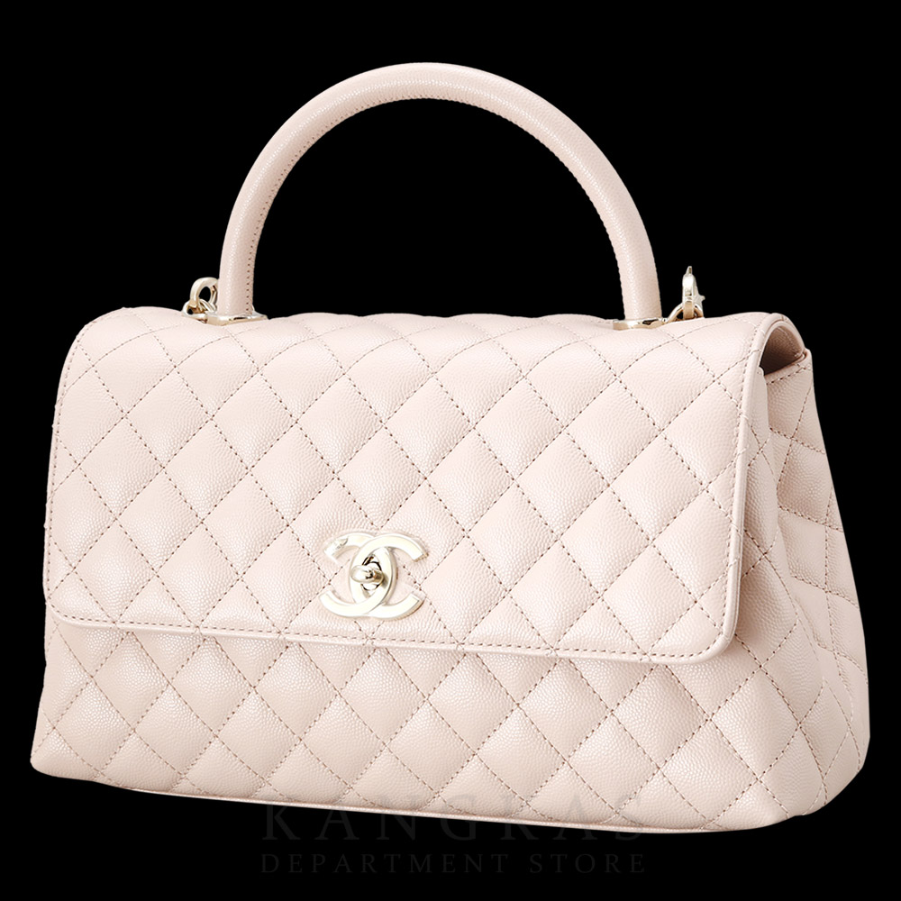 CHANEL(USED)샤넬 캐비어 코코핸들 미듐