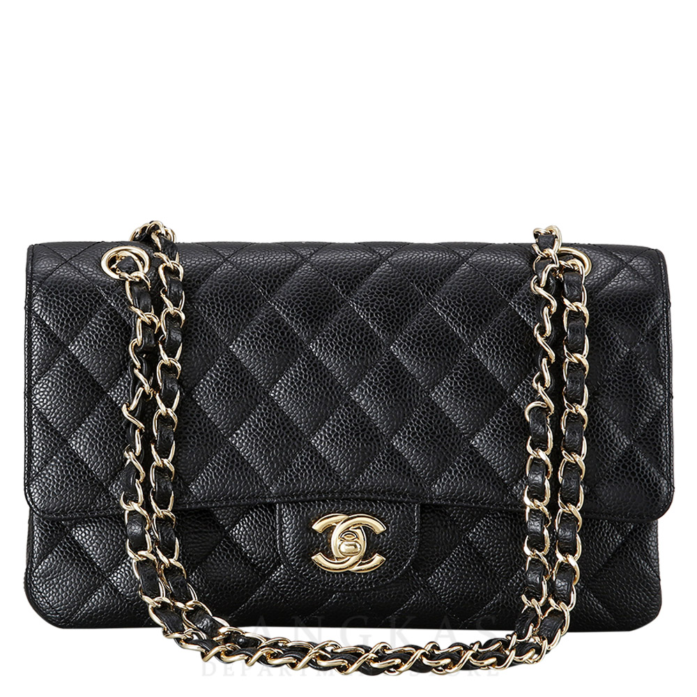 CHANEL(USED)샤넬 캐비어 클래식 미듐 플랩백