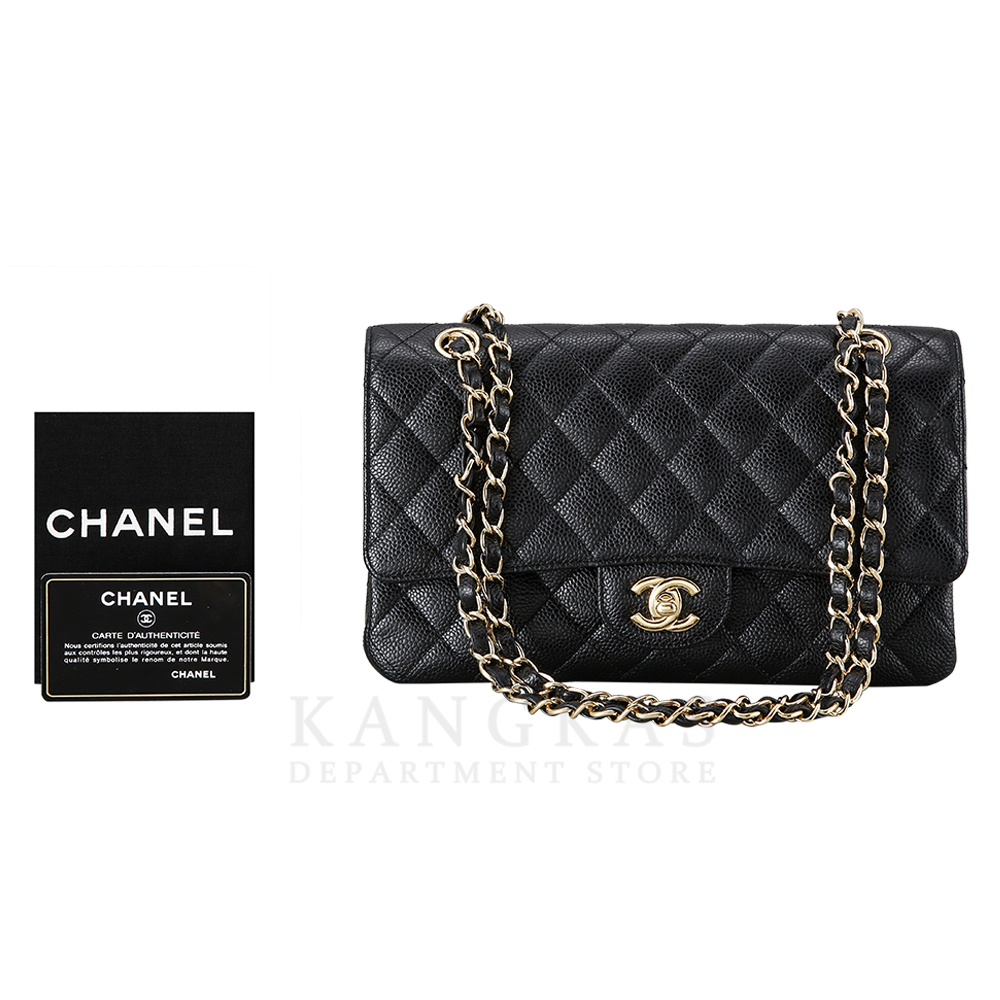 CHANEL(USED)샤넬 캐비어 클래식 미듐 플랩백
