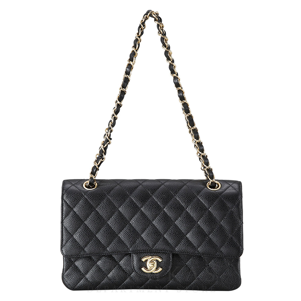CHANEL(USED)샤넬 캐비어 클래식 미듐 플랩백