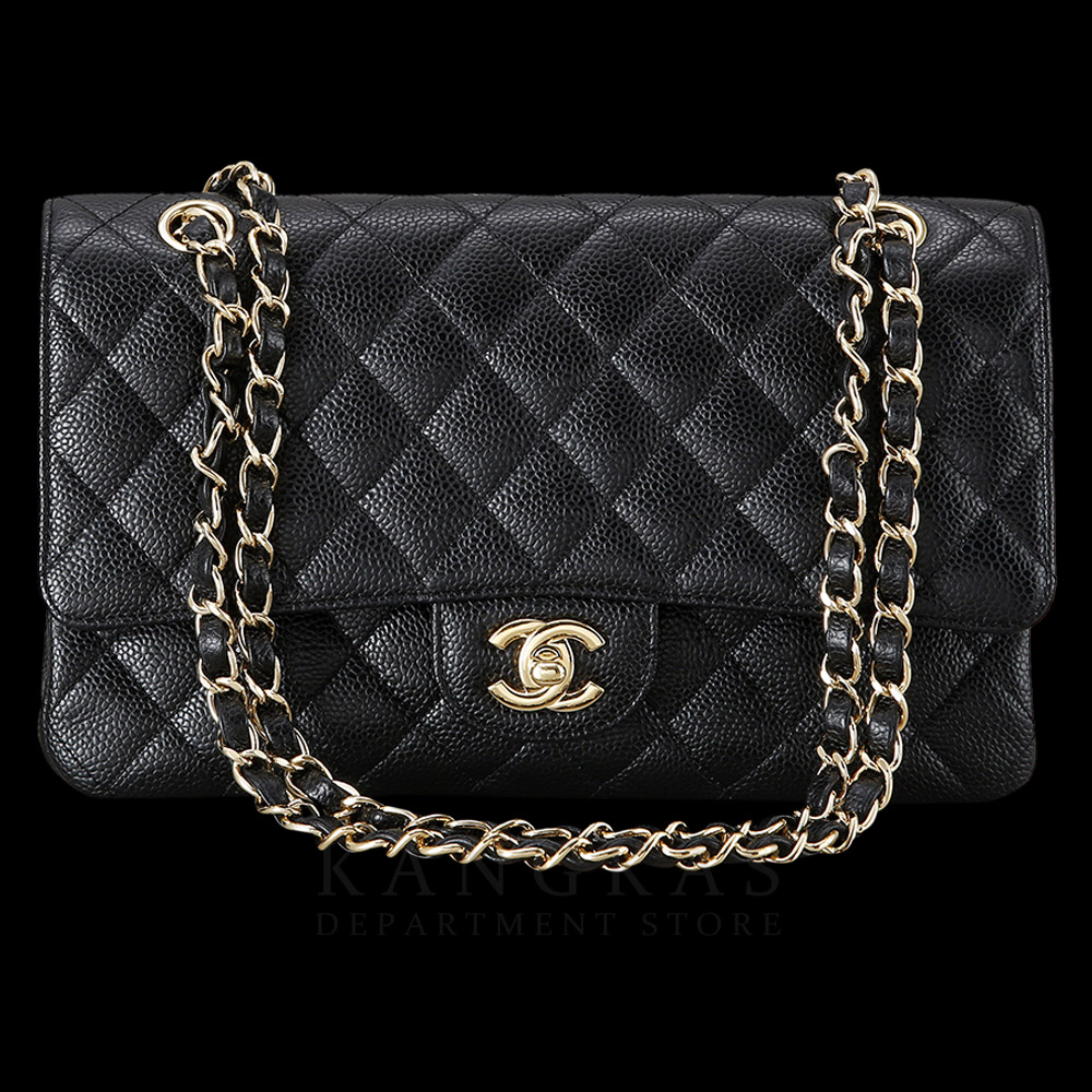 CHANEL(USED)샤넬 캐비어 클래식 미듐 플랩백