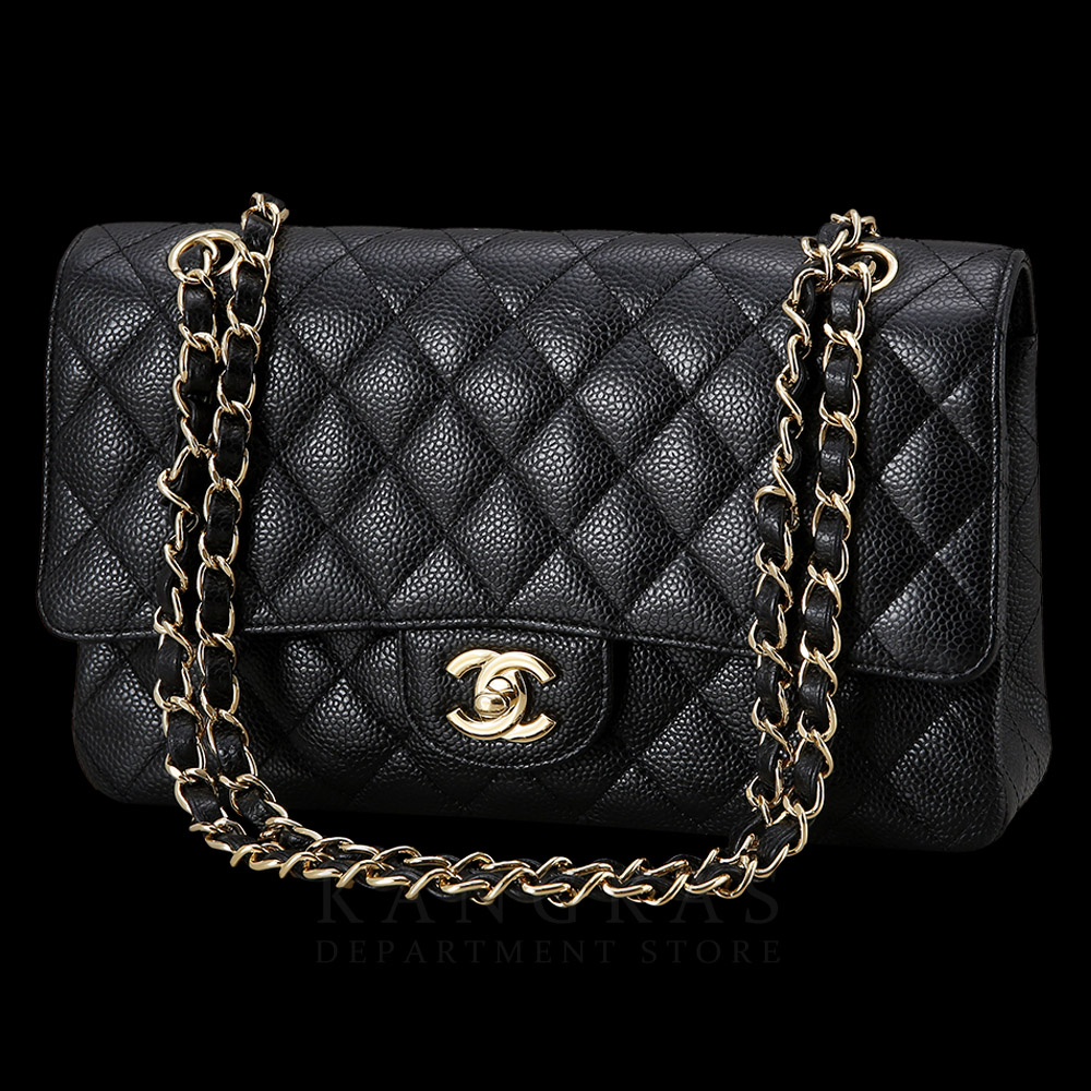 CHANEL(USED)샤넬 캐비어 클래식 미듐 플랩백