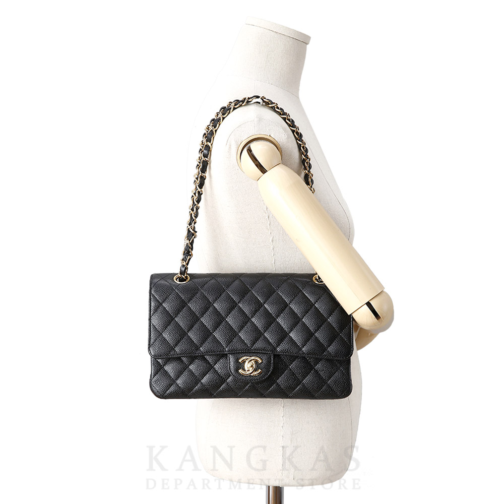 CHANEL(USED)샤넬 캐비어 클래식 미듐 플랩백