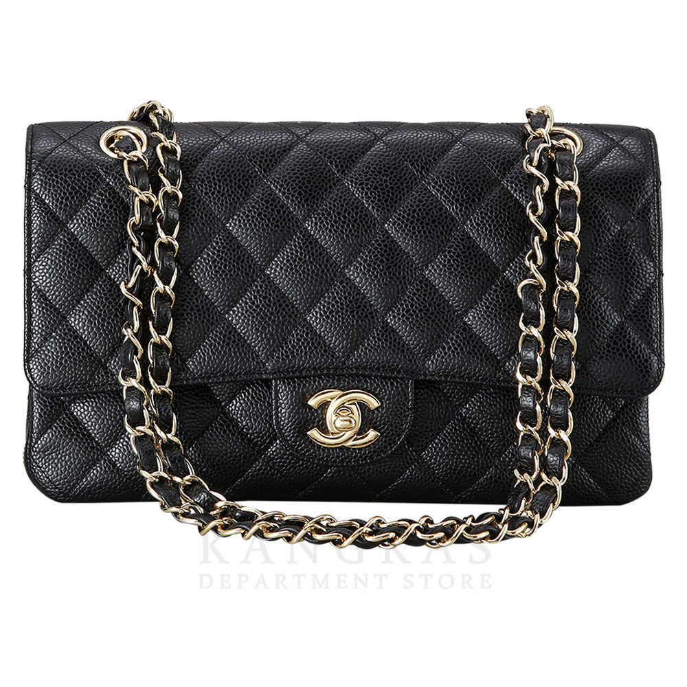 CHANEL(USED)샤넬 캐비어 클래식 미듐 플랩백