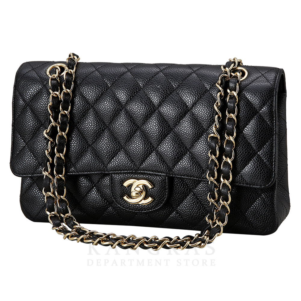 CHANEL(USED)샤넬 캐비어 클래식 미듐 플랩백