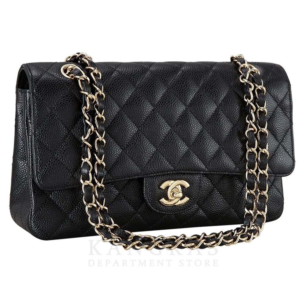 CHANEL(USED)샤넬 캐비어 클래식 미듐 플랩백