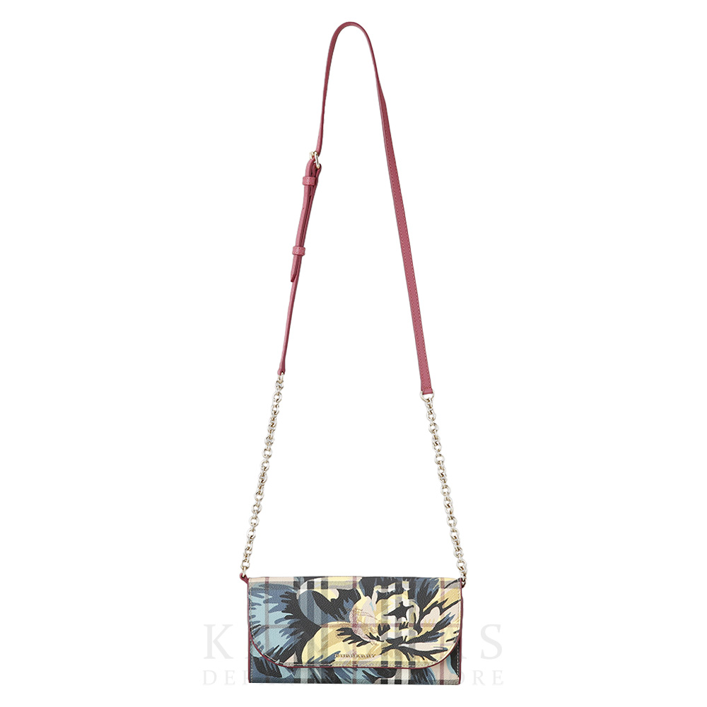BURBERRY(USED)버버리 시즌 체크 체인 월릿