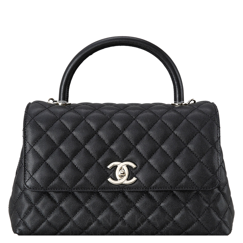 CHANEL(USED)샤넬 캐비어 코코핸들 미듐