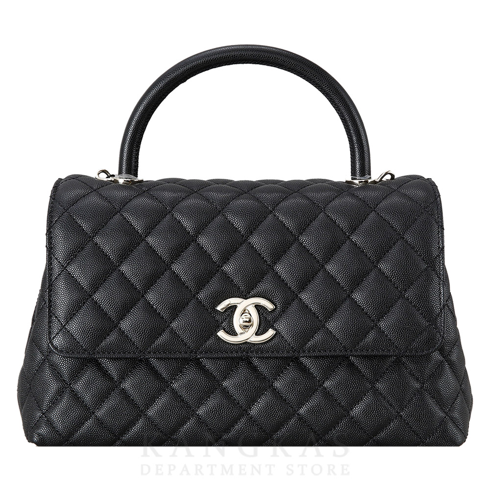 CHANEL(USED)샤넬 캐비어 코코핸들 미듐