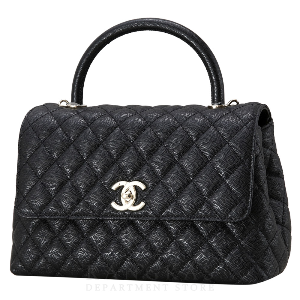 CHANEL(USED)샤넬 캐비어 코코핸들 미듐