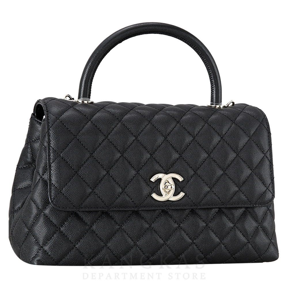 CHANEL(USED)샤넬 캐비어 코코핸들 미듐