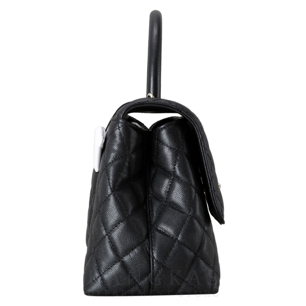 CHANEL(USED)샤넬 캐비어 코코핸들 미듐