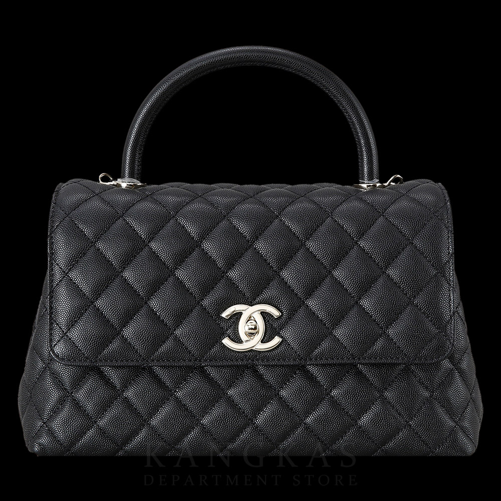 CHANEL(USED)샤넬 캐비어 코코핸들 미듐