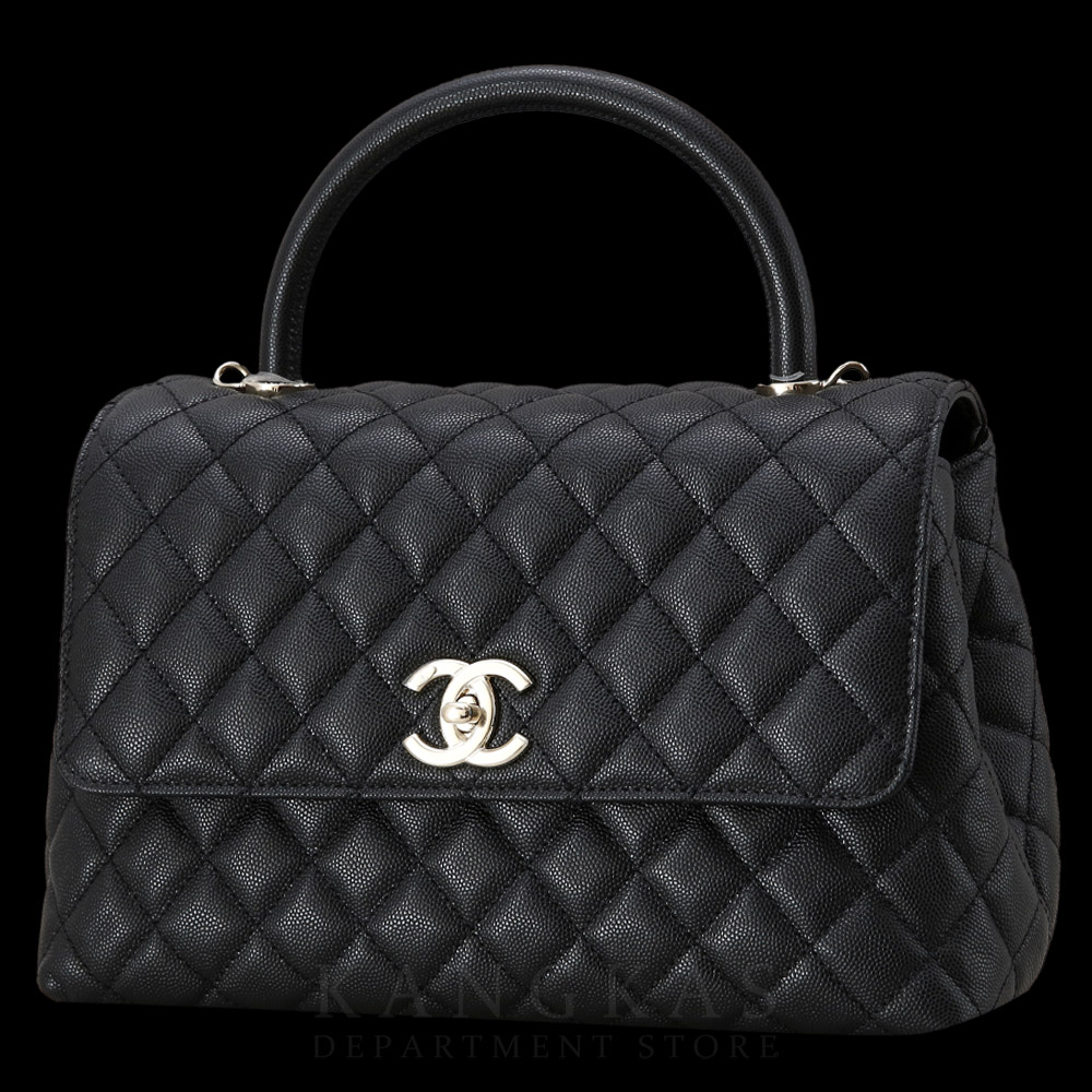 CHANEL(USED)샤넬 캐비어 코코핸들 미듐