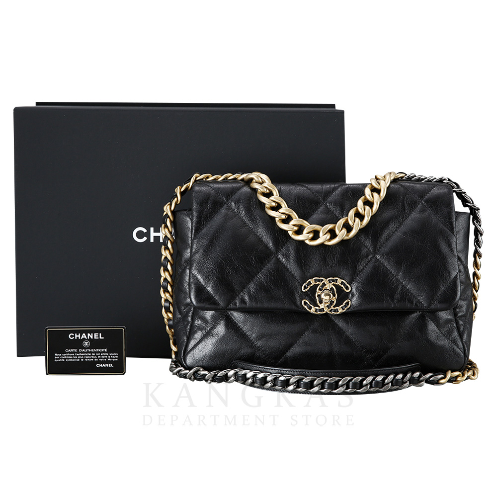 CHANEL(USED)샤넬 19백 라지 백
