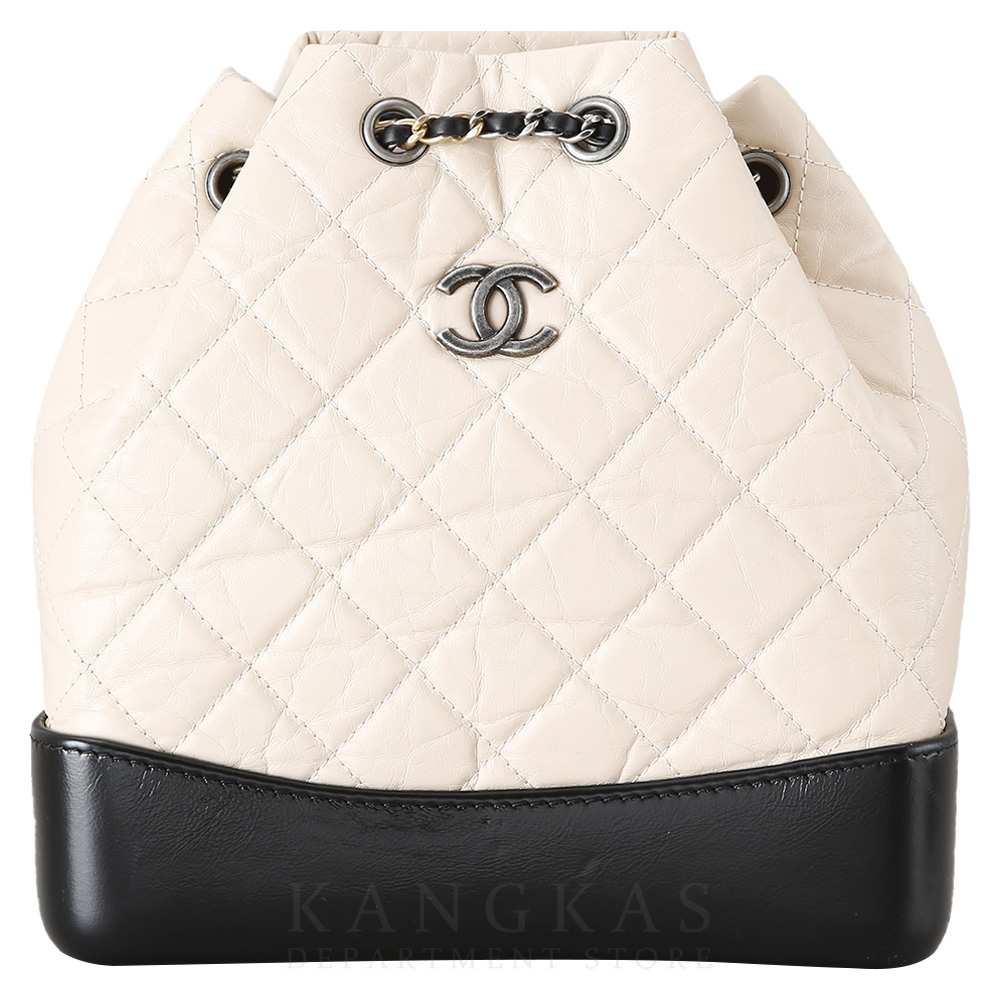 CHANEL(USED)샤넬 가브리엘 백팩 베이지